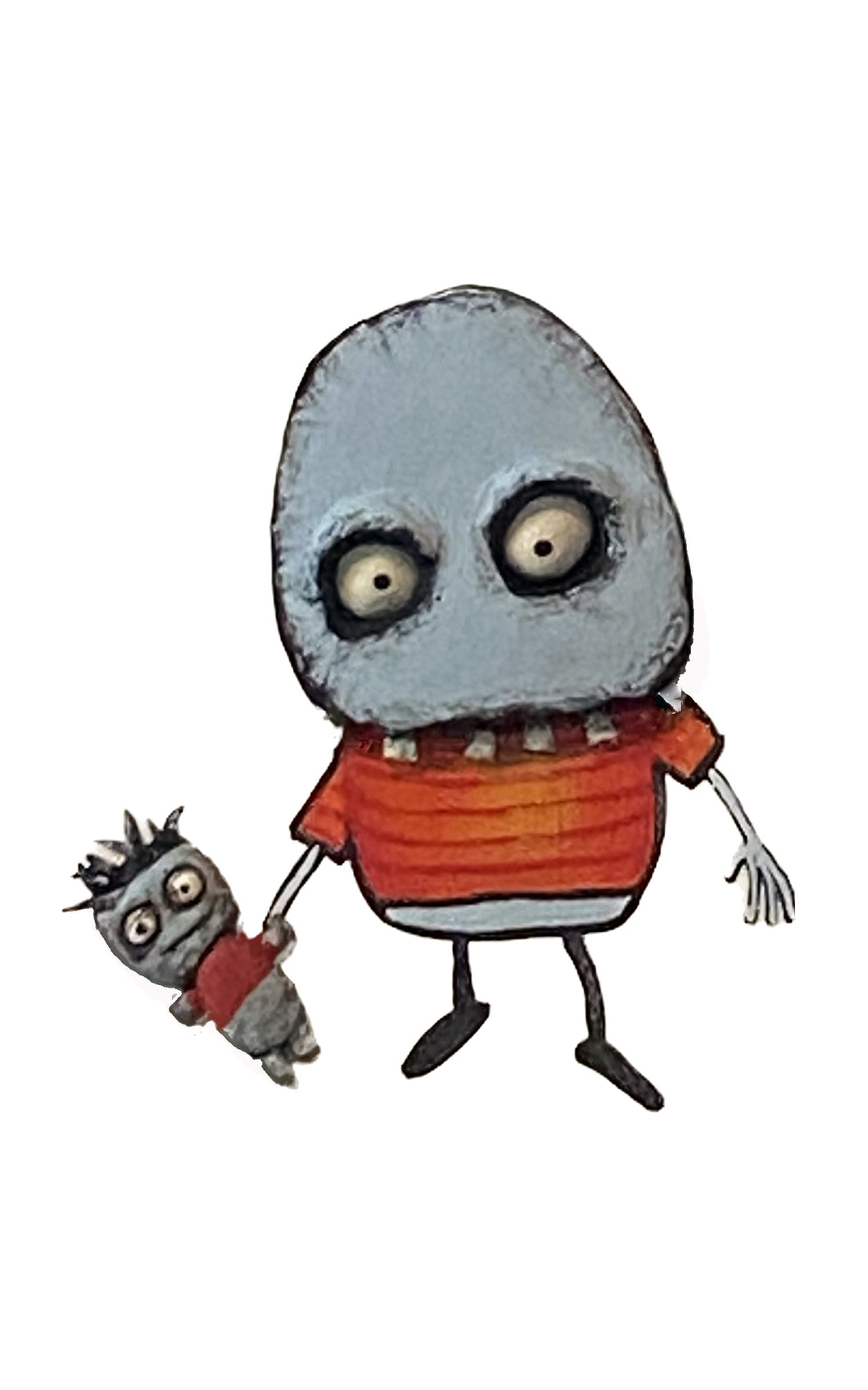 gourd monsters Monster Gourd #2 Reproduced Print
