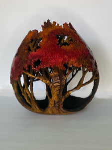 Gourd Red Tree