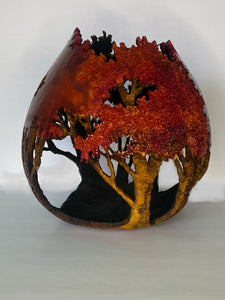 Gourd Red Tree