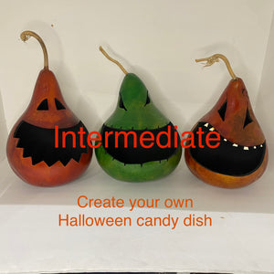Gourd Candy Dish Workshop 2 Oct 22