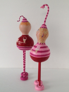 Valentine Gourd Couple